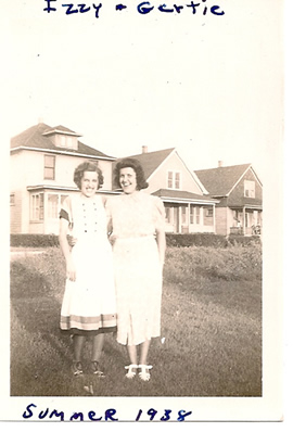 Izzy & Gertie Summer 1938 Detroit, Michigan