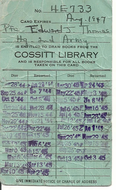 Memphis public library card