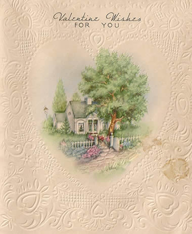 Valentine's Day Card - 1945