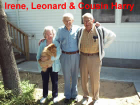 Irene, Leonard & cousin Harry