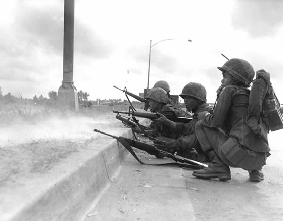ARVN Soldiers Defend Saigon January 1968